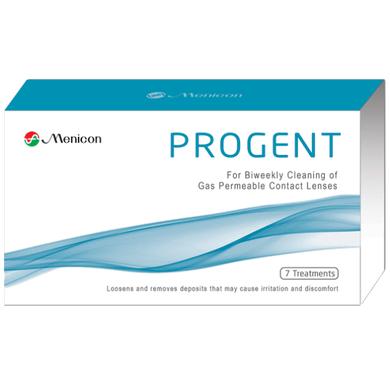 Solution de verre de contact Progent