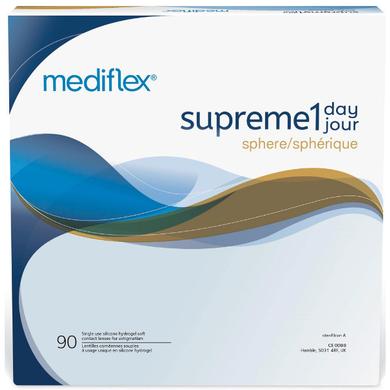 Lentilles cornéennes Mediflex Supreme 1 Day