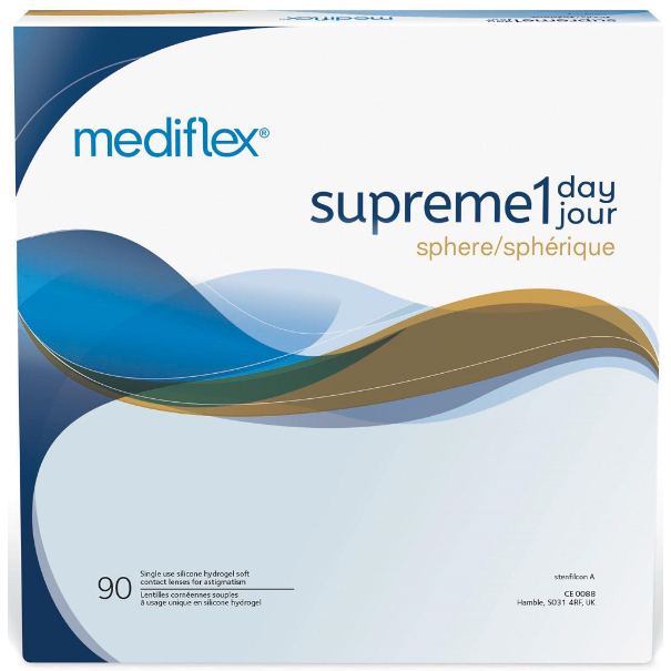 Lentilles cornéennes Mediflex Supreme 1 Day