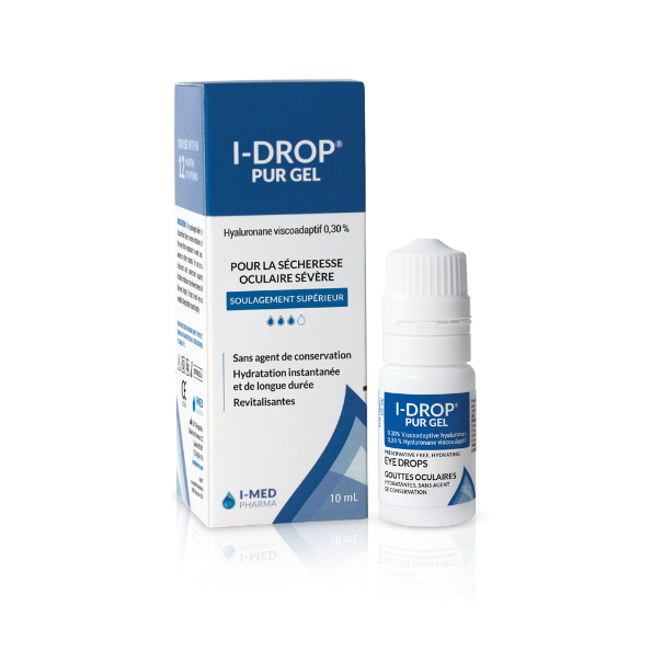Traitement yeux secs I-DROP PUR GEL