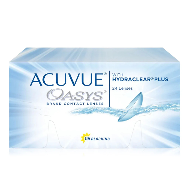 Lentilles cornéennes Acuvue Oasys